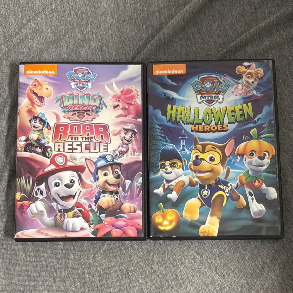 Bundle of 2 Paw Patrol DVDs
